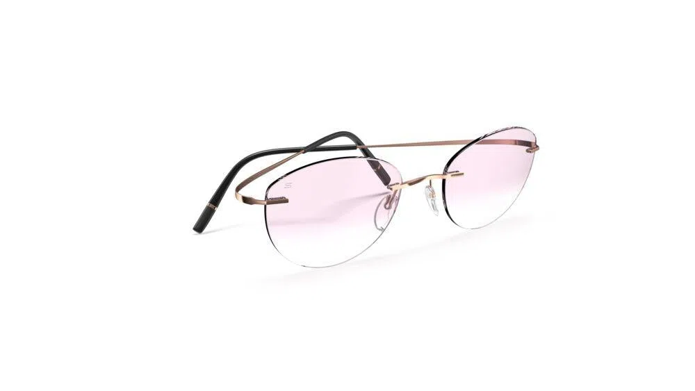 Silhouette Titan Minimal Art Stellar Demo Rimless 5599 Eyeglasses - view 157